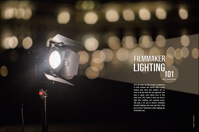 Filmmaker Lighting 101 with Joe Switzer