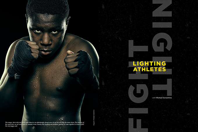 Read more about the article Fight Night: Lighting Athletes with Michael Corsentino