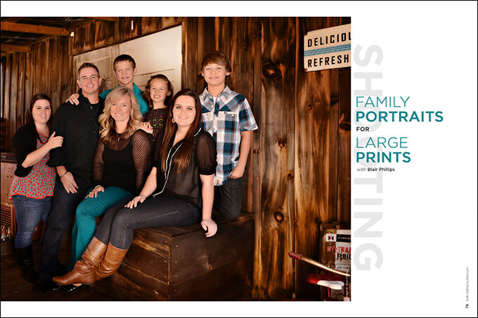 Shooting Family Portraits for Large Prints with Blair Phillips