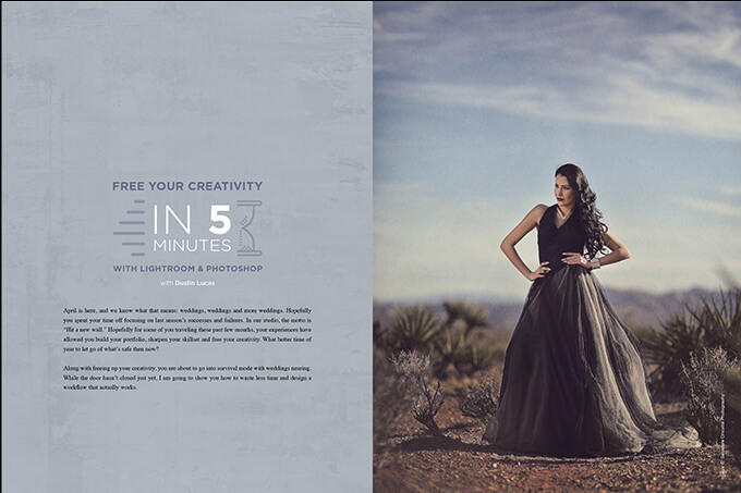Free Your Creativity in Five Minutes with Lightroom & Photoshop