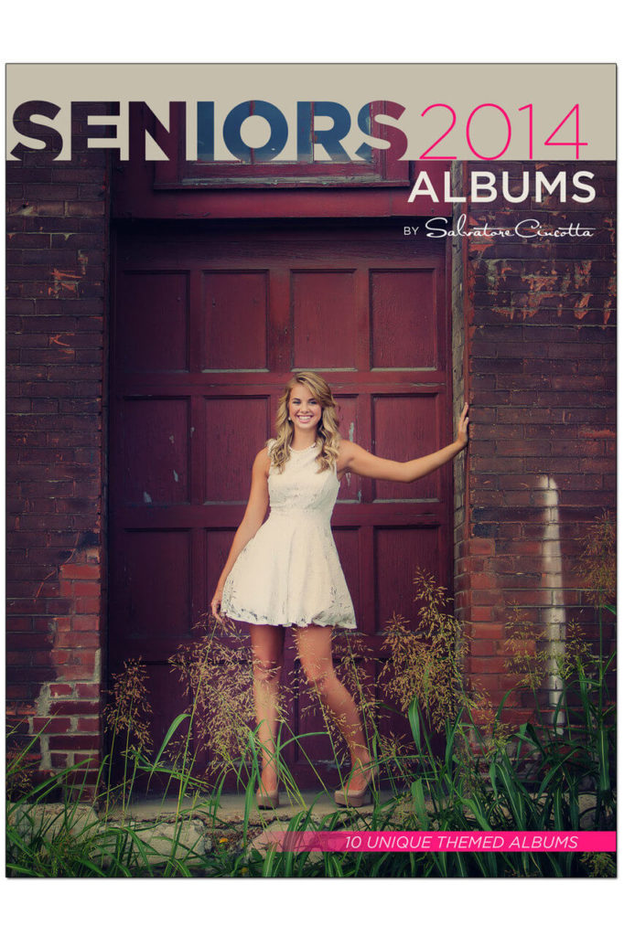 Senior Album Templates Behind the Shutter
