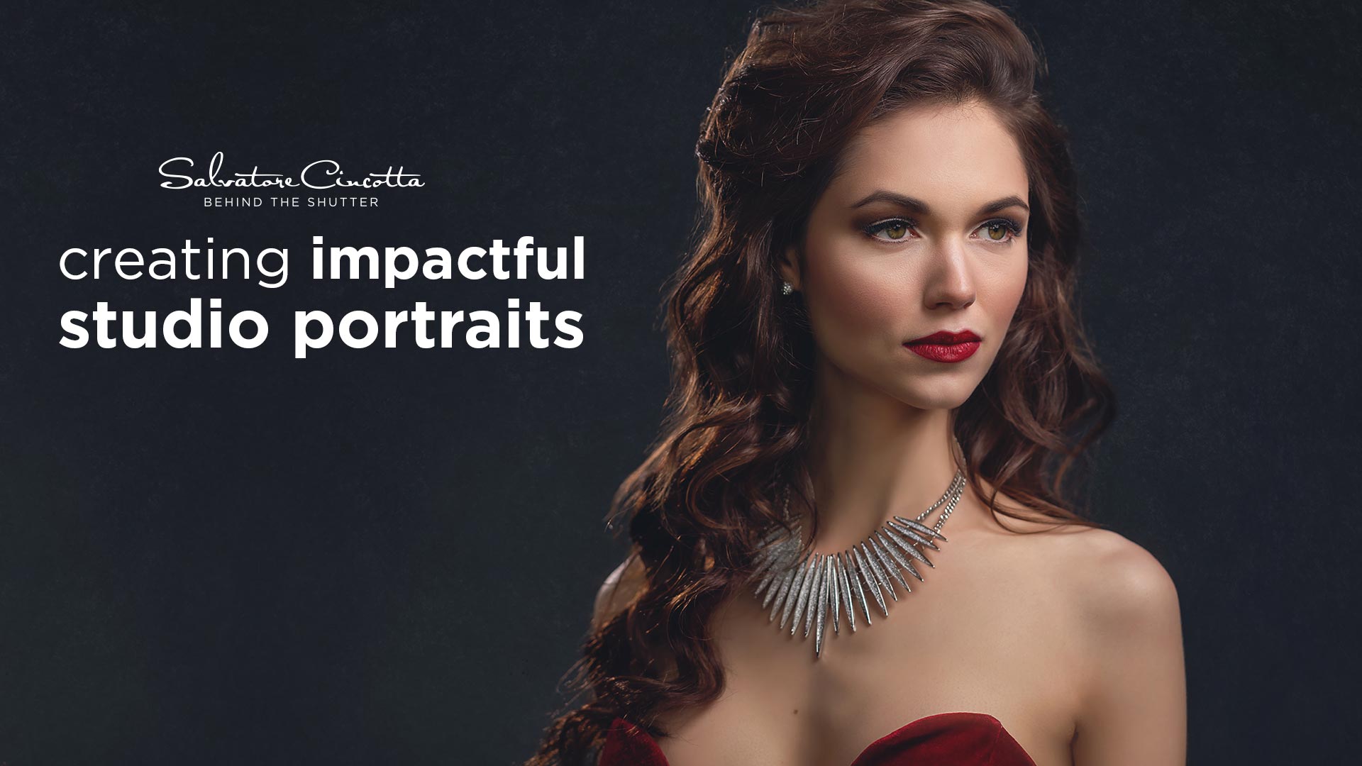 Create impactful studio portraits with Sal Cincotta