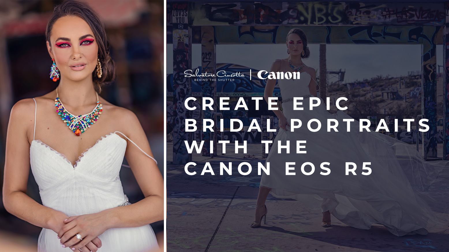Read more about the article Create Epic Bridal Portraits with the Canon EOS R5
