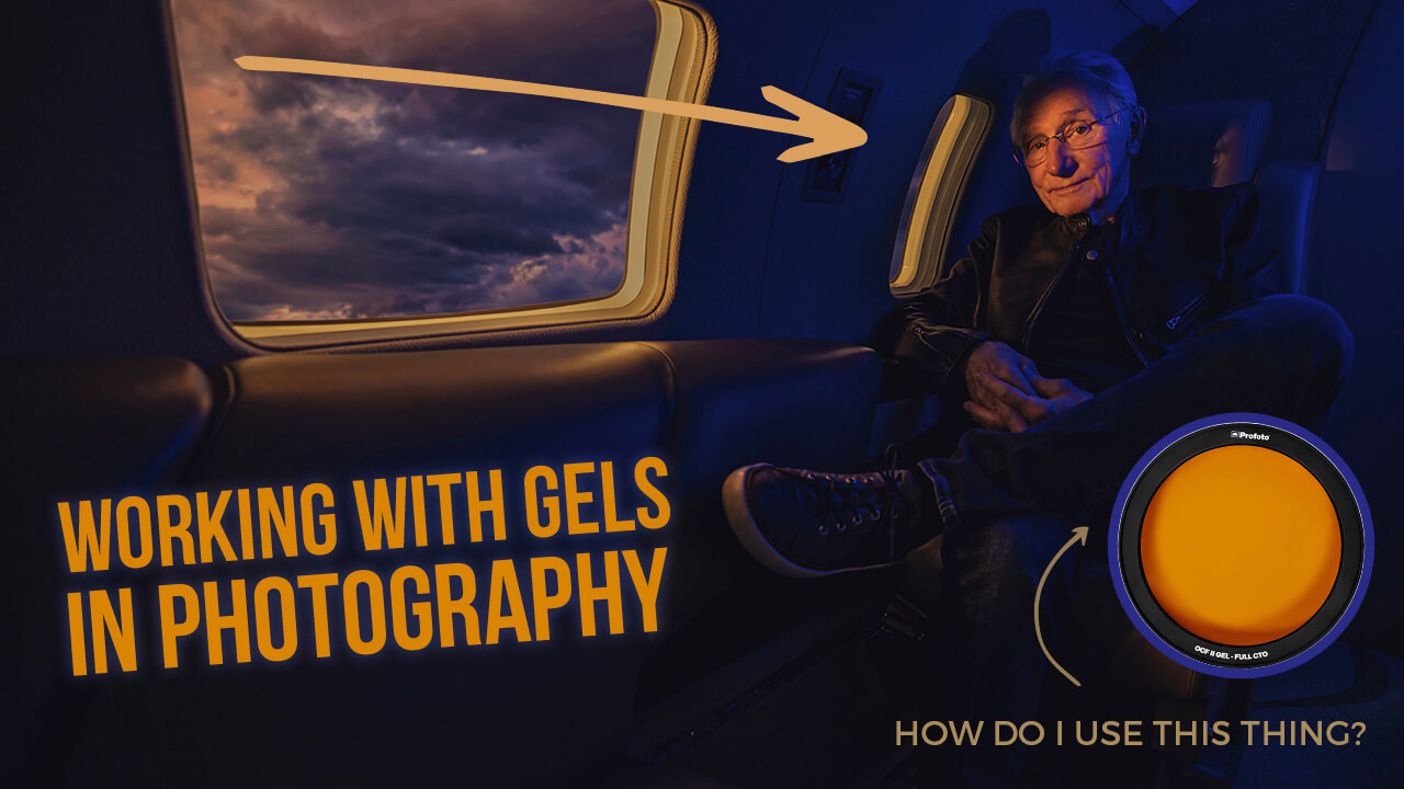 Working with gels in photography