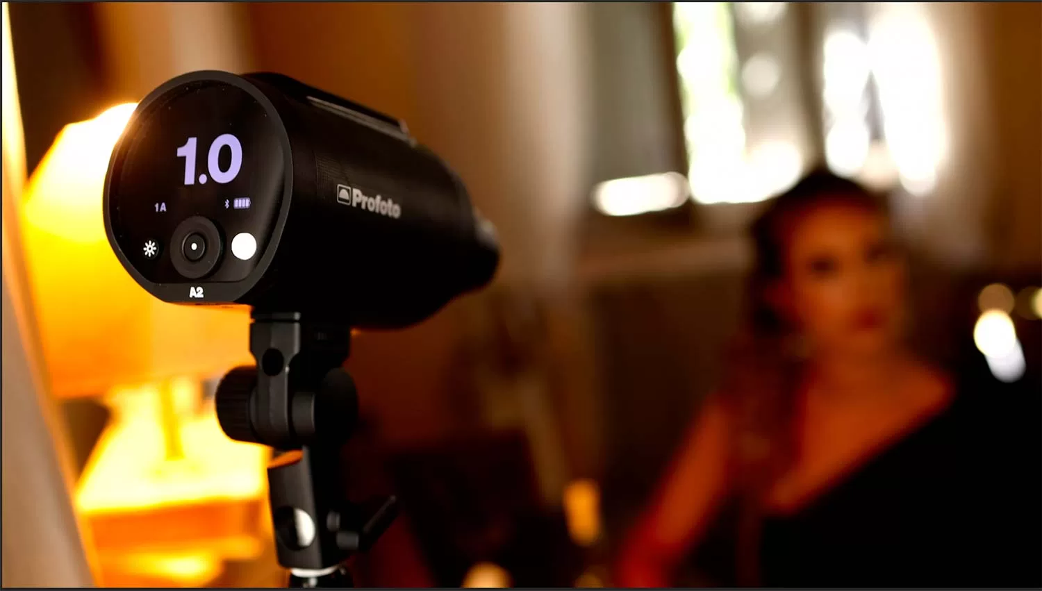 creative lighting for cinematic portraits profoto a2 with clic snoot