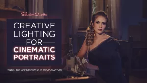 creative lighting for cinematic portraits profoto clic snoot