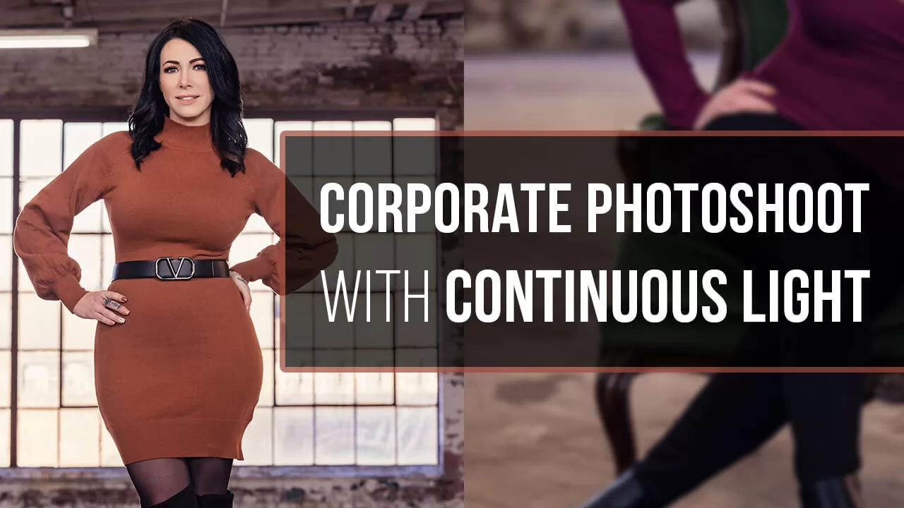 Read more about the article Corporate Headshots With Continuous Light