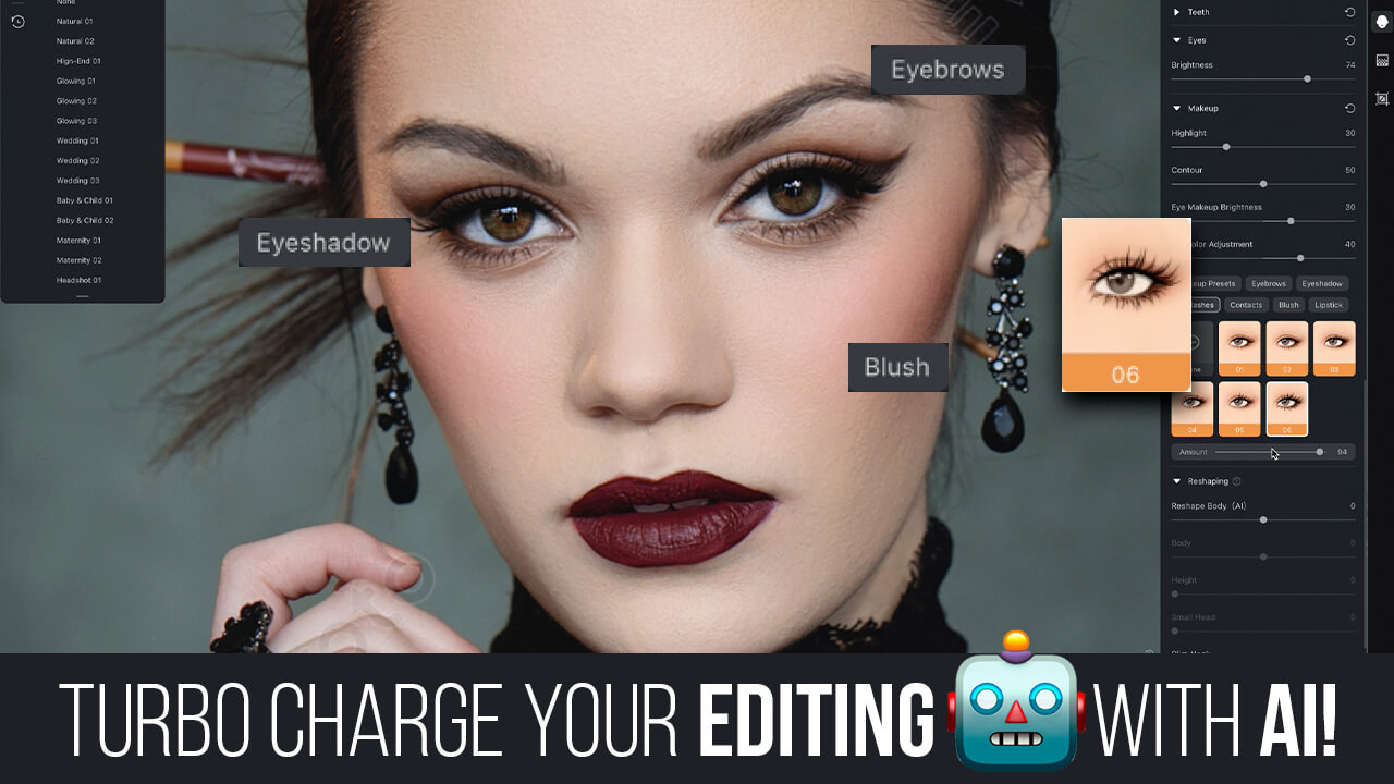 Turbo Cost Your Portrait Retouching with Synthetic Intelligence from Evoto