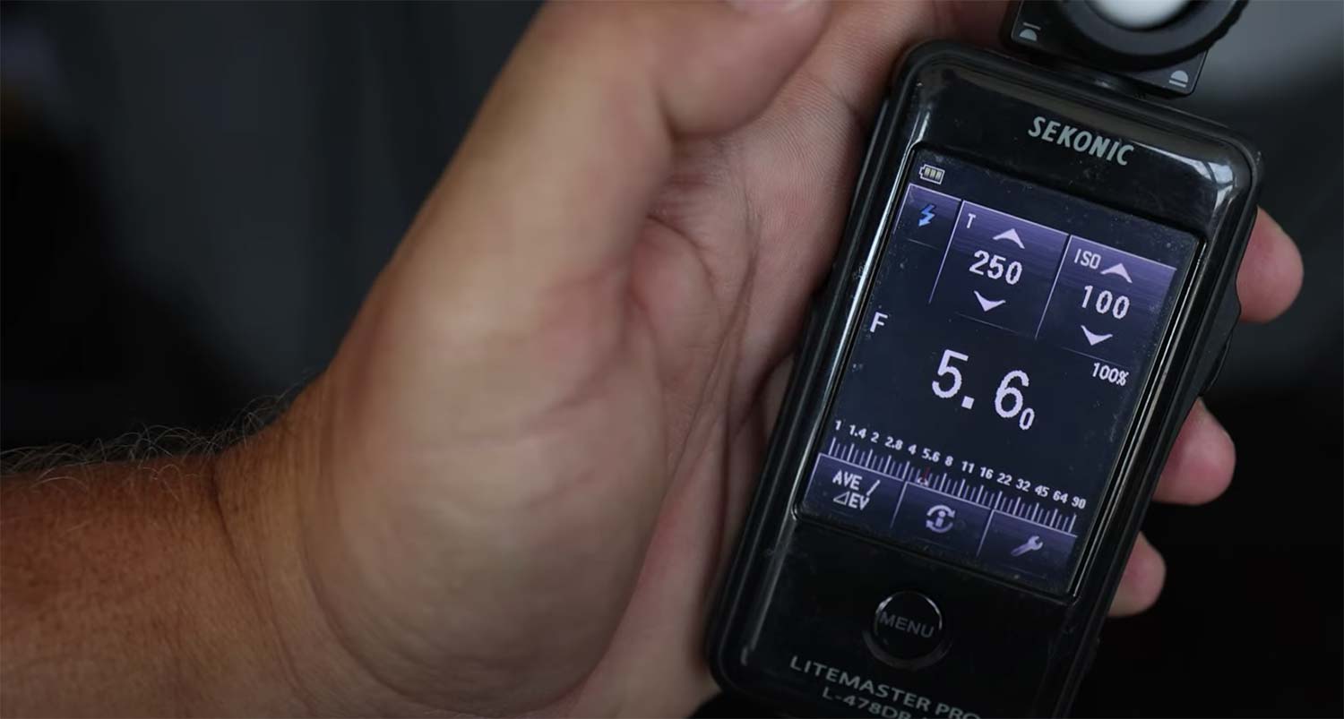 how to use a light meter 9