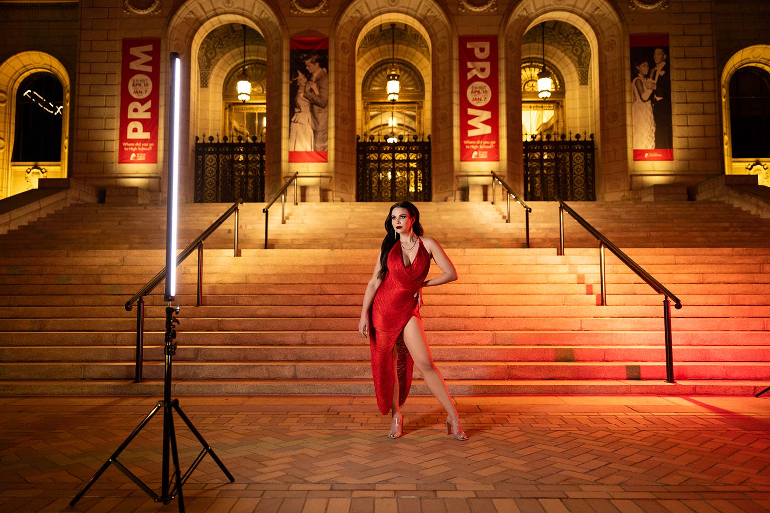 night portraits with continuous light 2