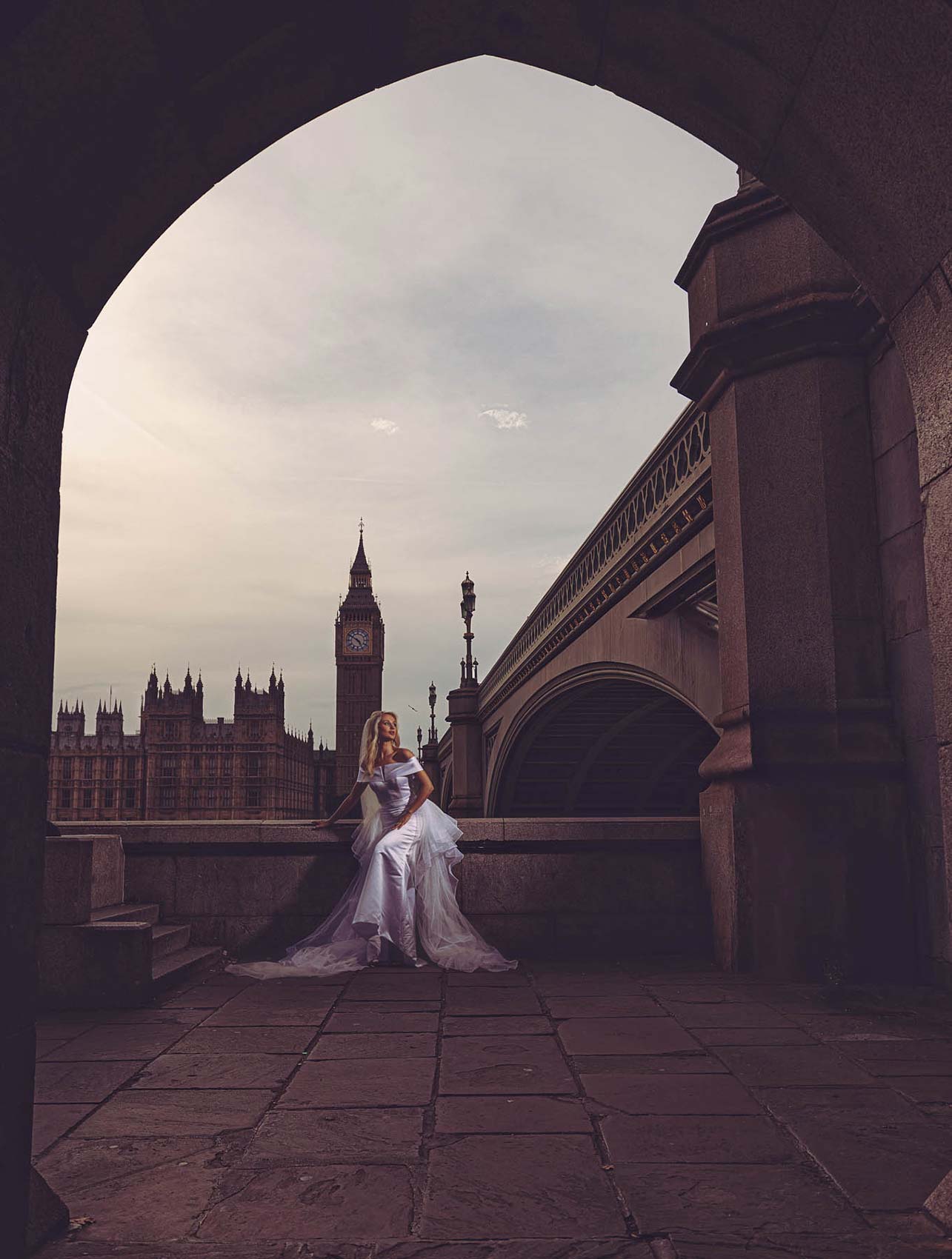 bridal portraits with off camera flash 5 1