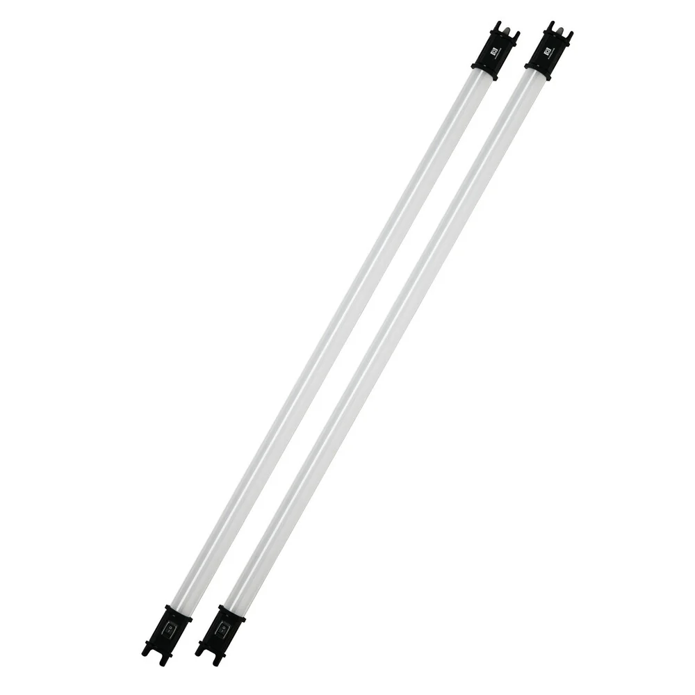 nanlite pavotube 30c 4' rgbw led tube with internal battery 2 light kit